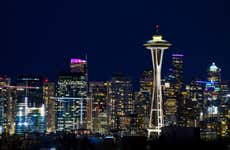 Tour serale di Seattle + Space Needle e The Great Wheel