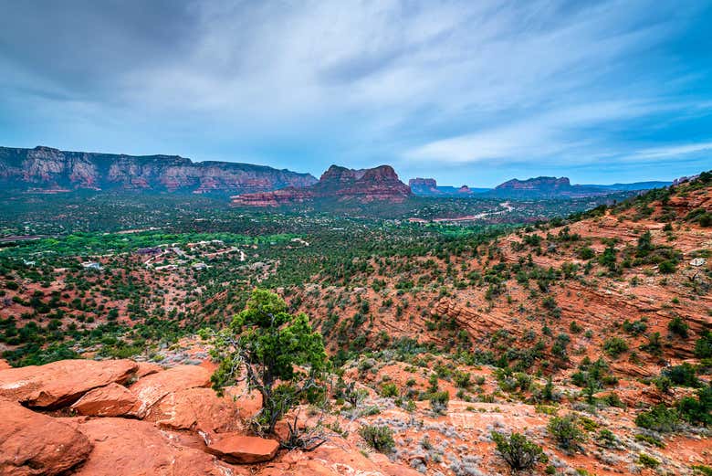 Admire the beautiful landscapes