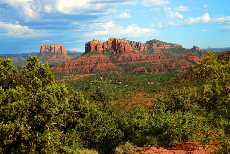 Viste dell'Oak Creek Canyon
