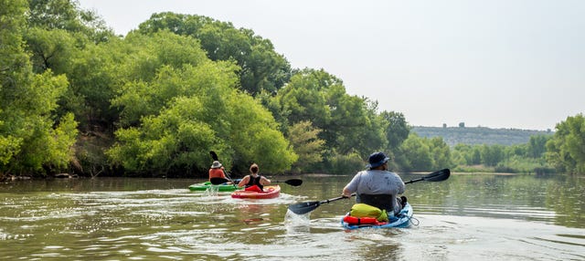 Tour en kayak por el río Verde