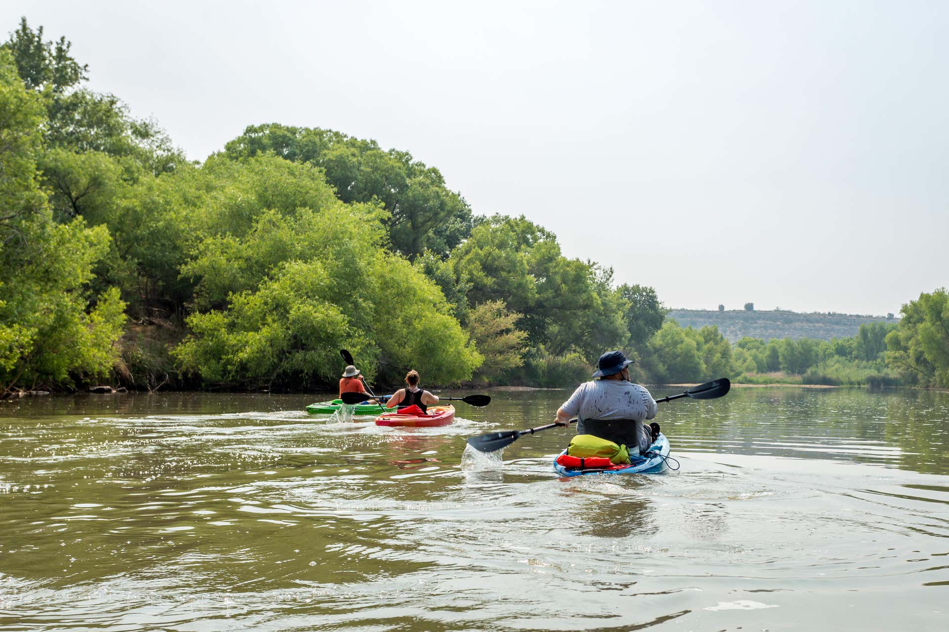 Balade en kayak sur la Verde River depuis Sedona
