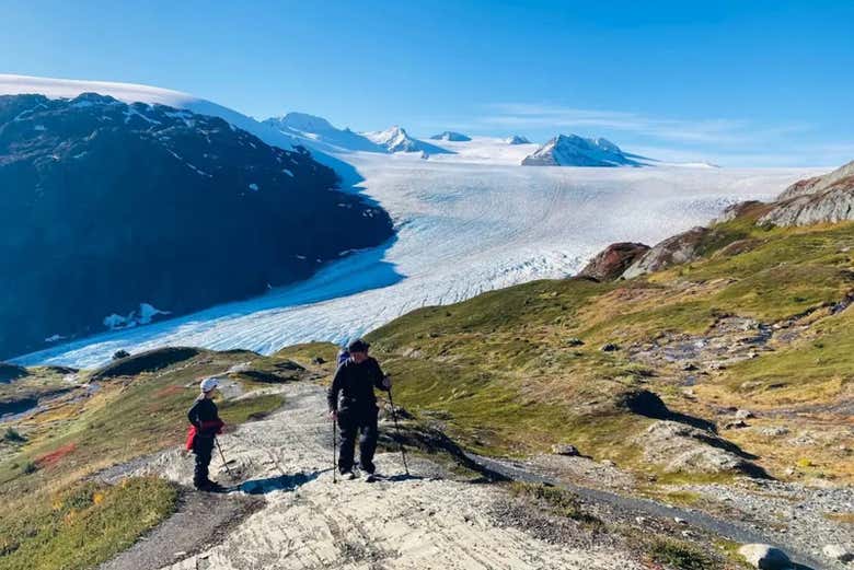 Recorriendo el Campo de Hielo Harding