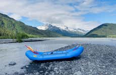 Rafting no rio Resurrection