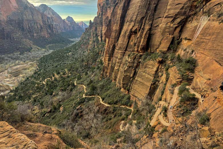 Panorámica de Angels Landing