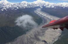 Paseo en avioneta por el valle de Susitna con aterrizaje en un glaciar