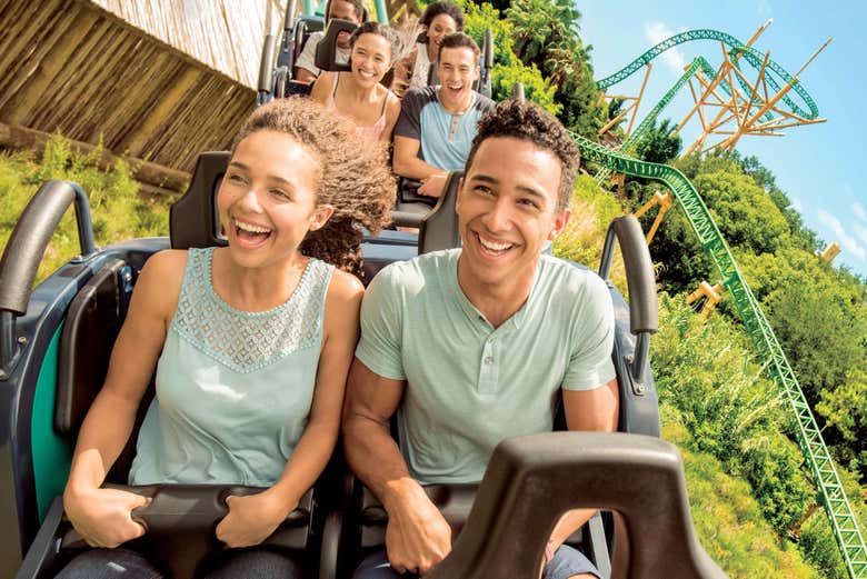 Descarregando adrenalina no parque
