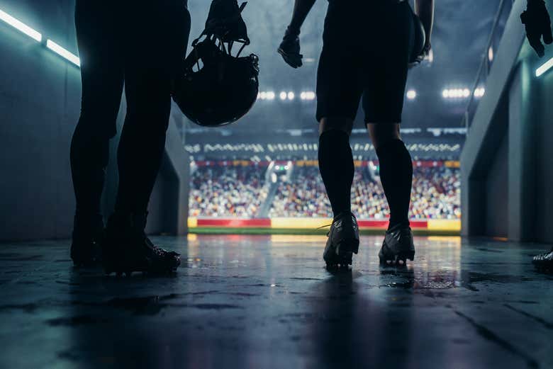 Todo listo para el partido de la NFL