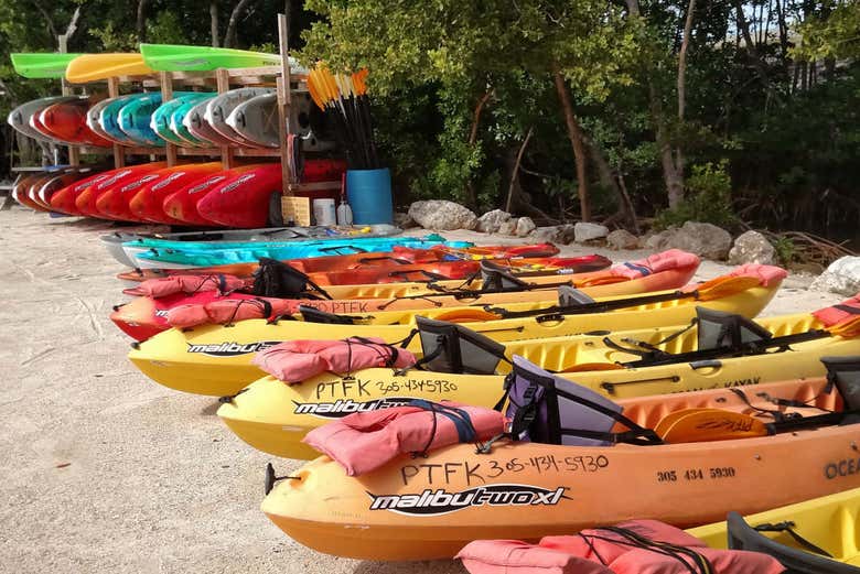 Noleggio di kayak a Tavernier