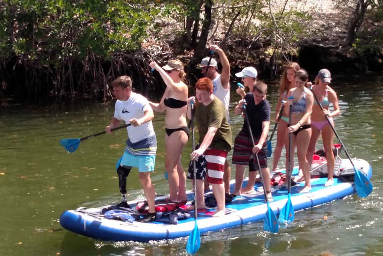 Tavola da paddle surf condivisa