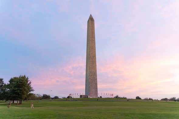 Entradas para el Monumento a Washington sin colas