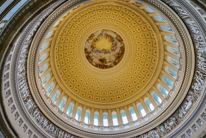 Intérieur du dôme du Capitole