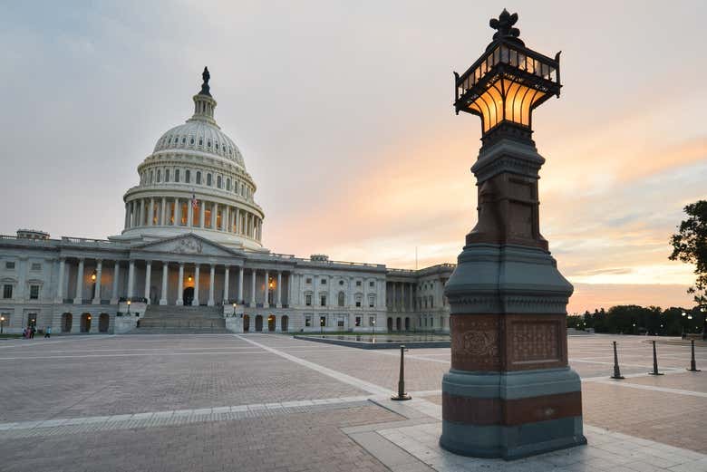 Capitólio, a sede do Congresso dos Estados Unidos