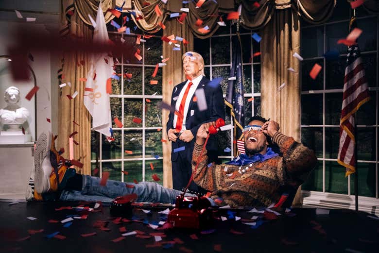 Donald Trump wax figure