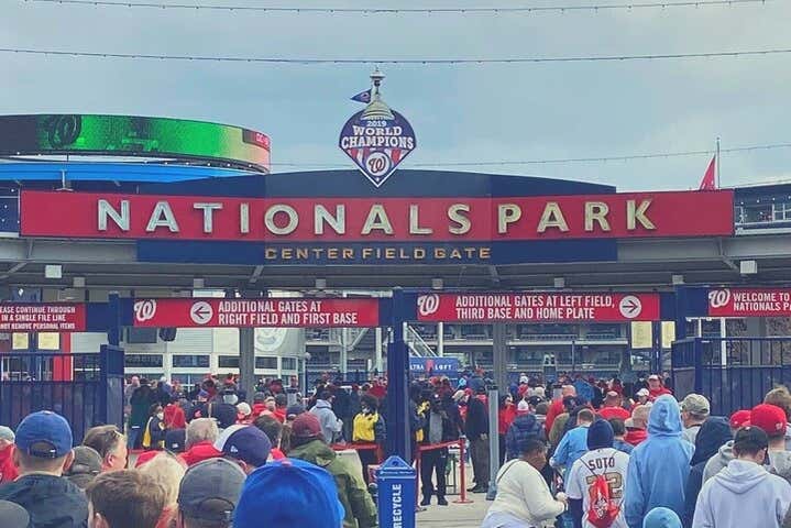 Entrando al Nationals Park