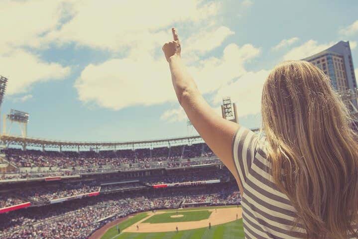 Alentando a los Washington Nationals