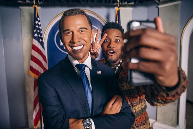 Selfie with Obama