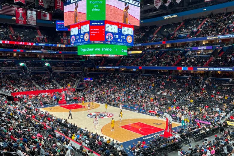 Una noche de NBA inolvidable en Washington