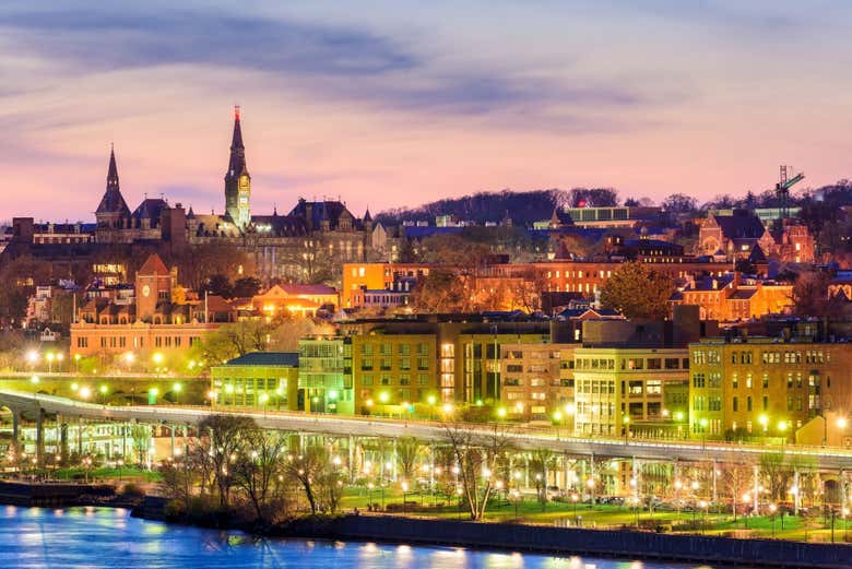Panorâmica da Universidade de Georgetown