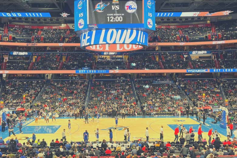 Veréis un partido de los Washington Wizards
