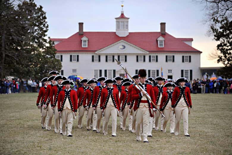 Reconstitution à Mount Vernon