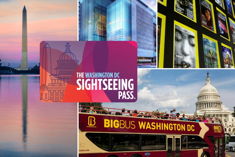 Cartão turístico Washington SightSeeing Pass