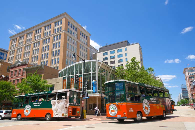 Visitez Washington en trolleybus