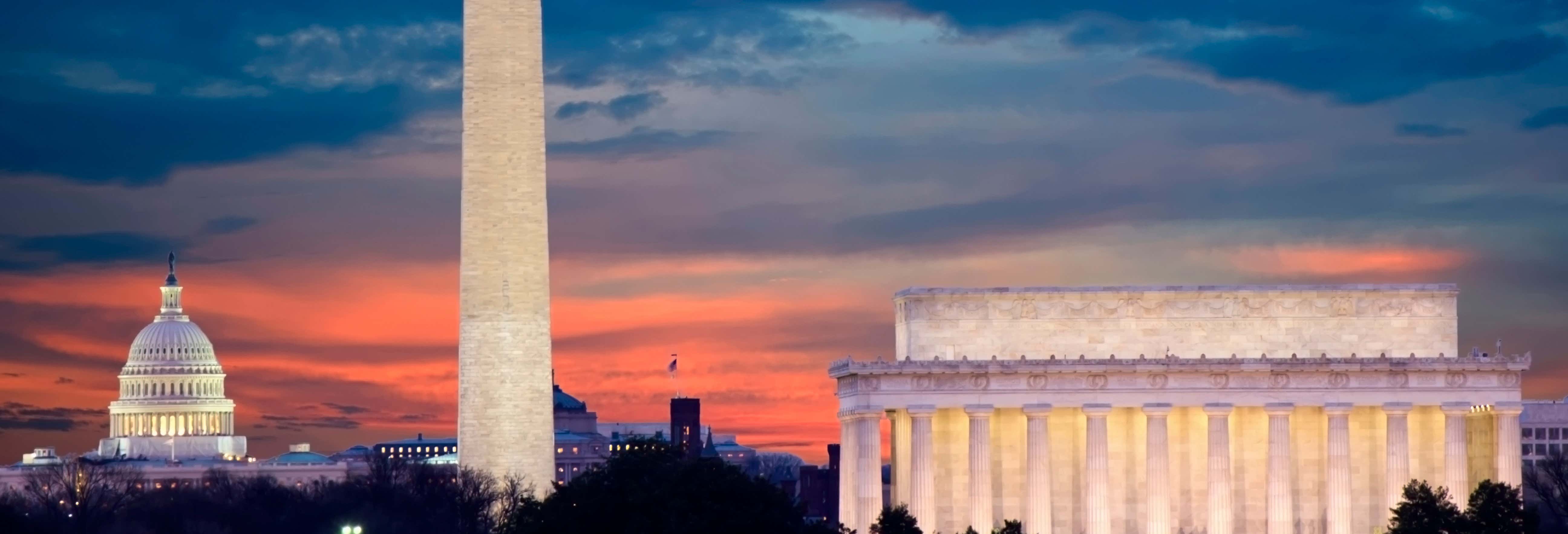 Ônibus turístico em Washington