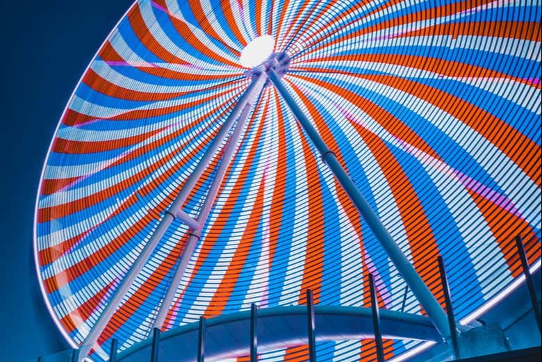 Luces de la noria de Tallin