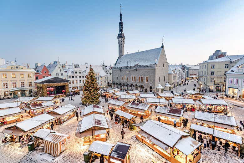 ¡La Navidad ha llegado a Tallin!