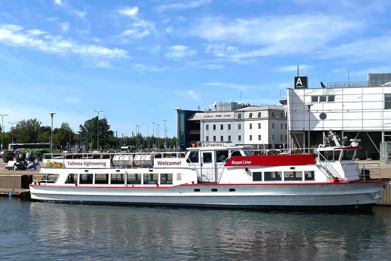 Surcando la bahía de Tallin