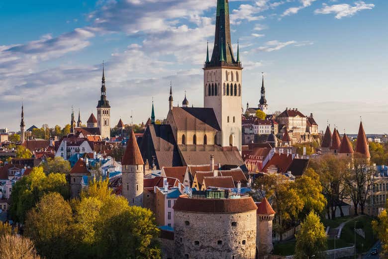 Panoramica di Tallinn