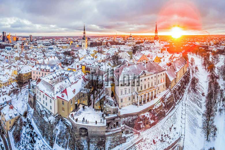 Tallinn in inverno