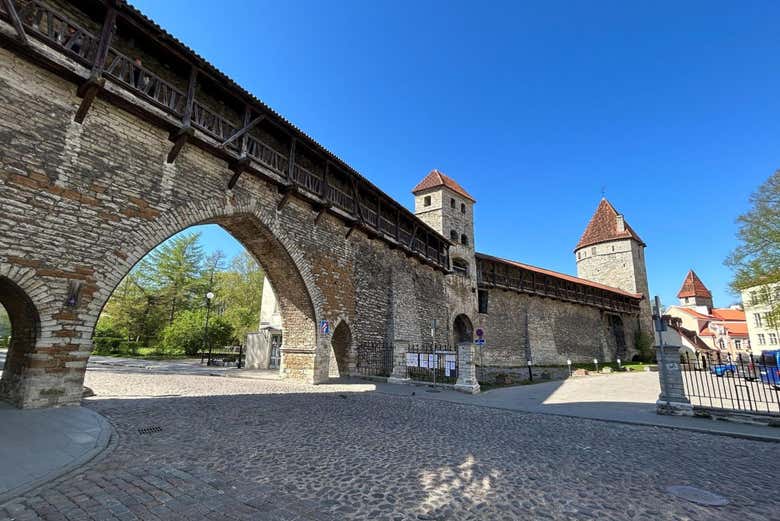 Step through one of Tallinn's ancient medieval gates