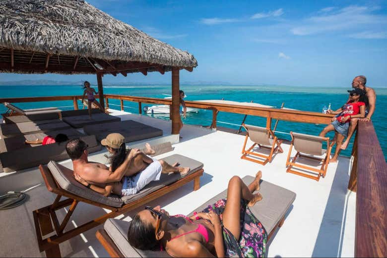 Take in the beautiful Fiji sun