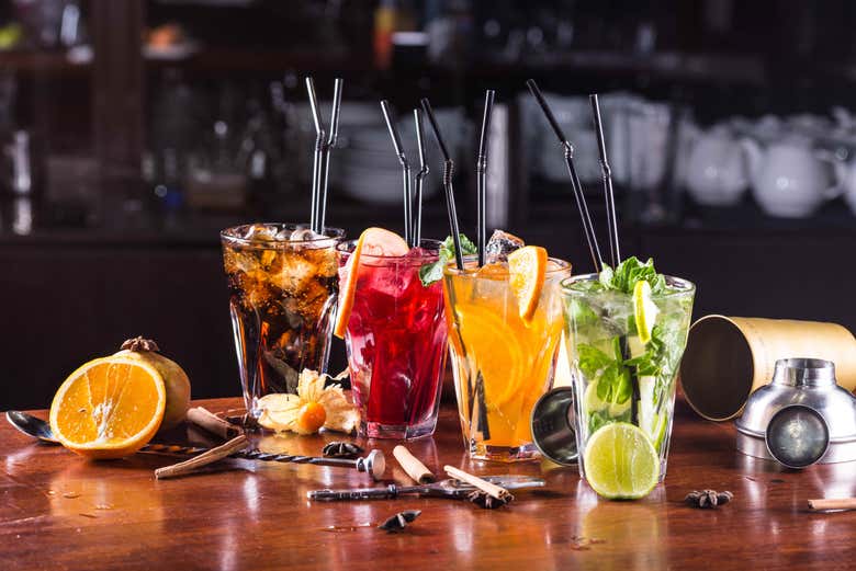Les meilleurs cocktails de l'île vous attendent !