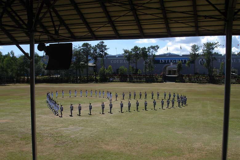 Entrenamiento militar en la Academia