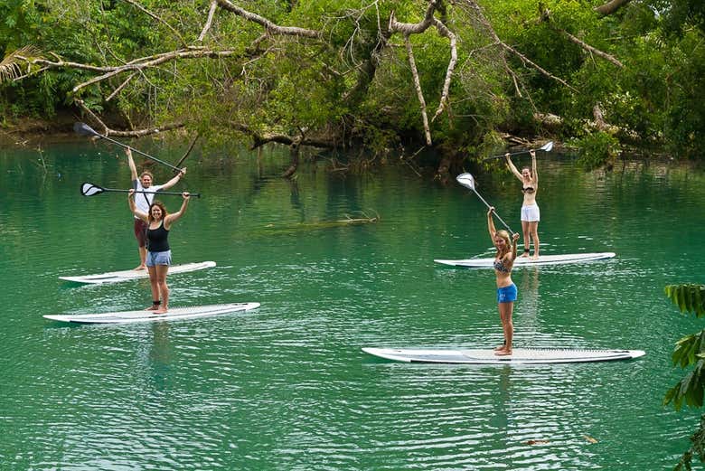 Loboc River Paddle Boarding, Bohol