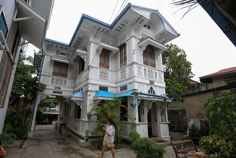 Historic buildings in Sitio Ubos