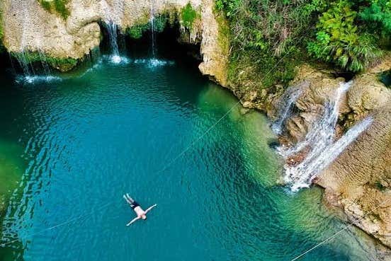Piscina natural en Bohol