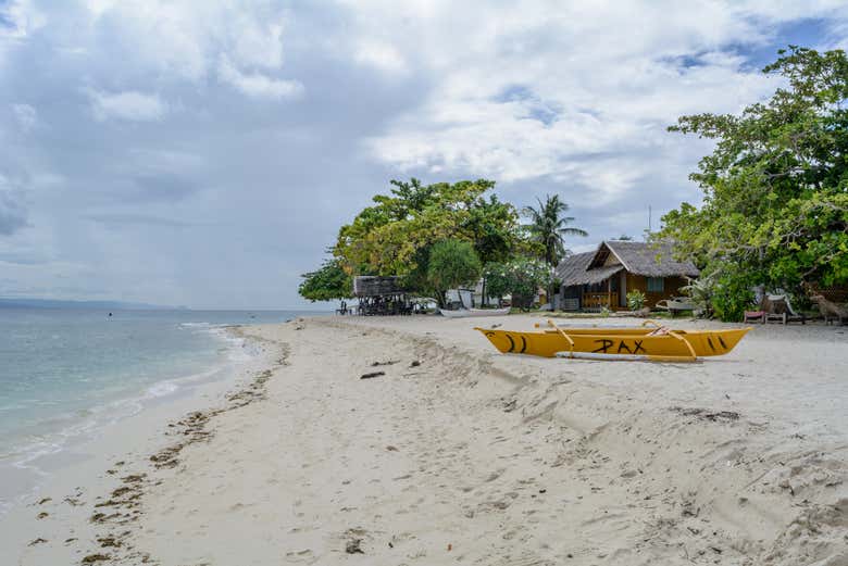 Plage de l'île de Pamilacan