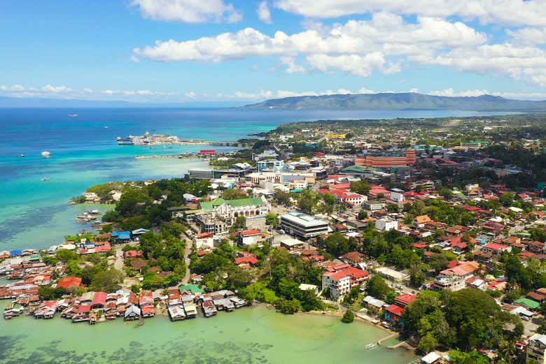 Aerial view of Tagbilaran