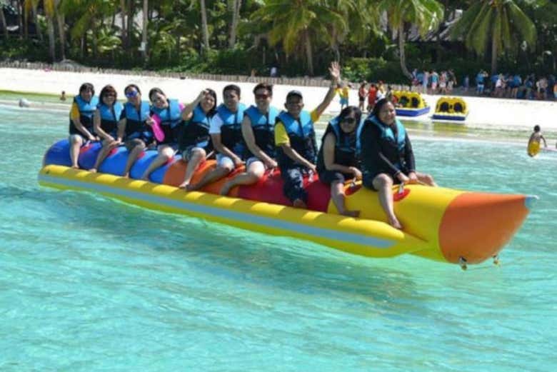 Banana boat à Boracay