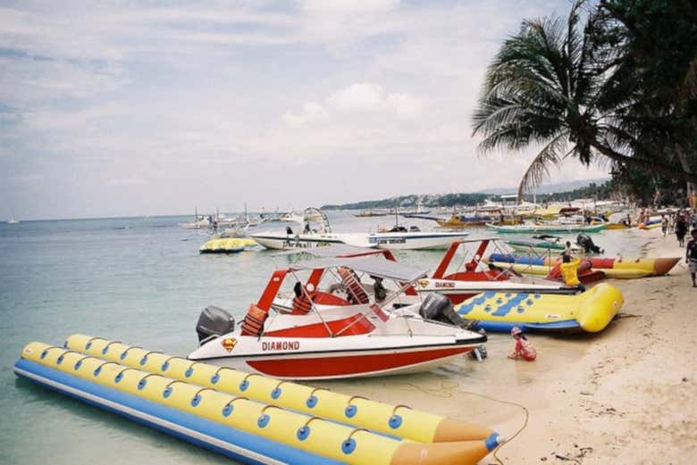 Banana boat pour l'activité