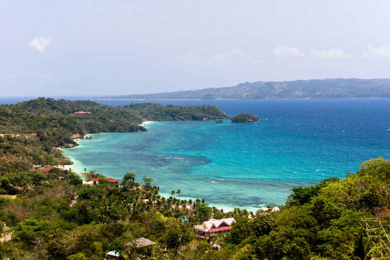 Vista panorámica de Boracay