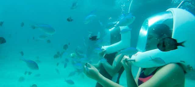 Seawalker en Boracay