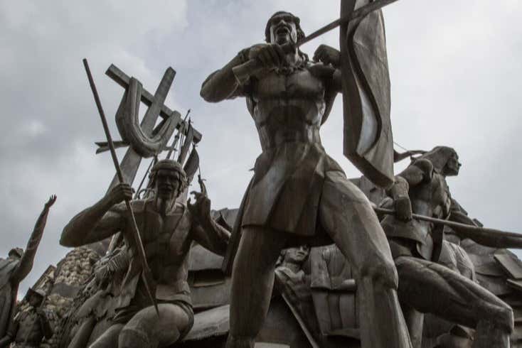 Estátua em Cebu