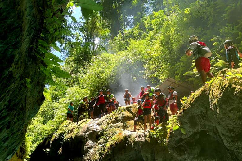 Paisajes que veremos durante la actividad de barranquismo