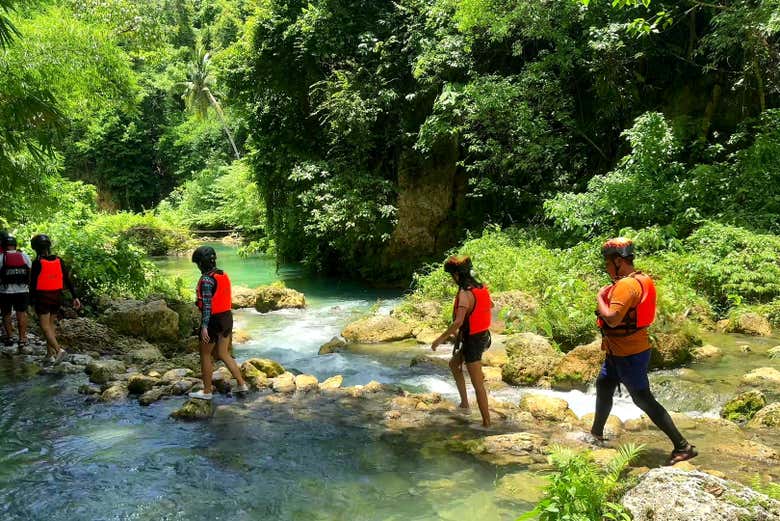 Paseando hasta las cataratas