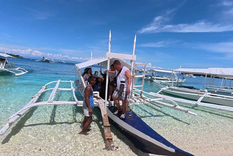 Banca o barco tradicional filipino