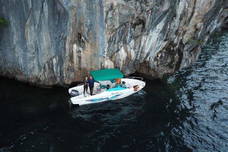 Profiter de la balade en bateau